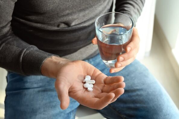 To take medication for bacterial prostatitis