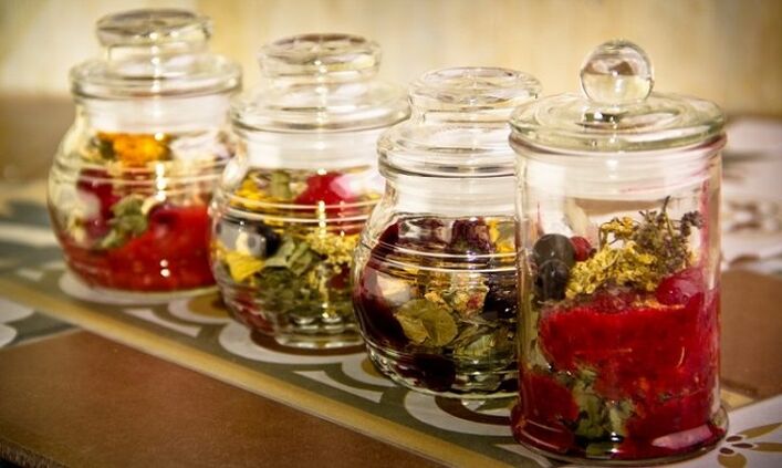 Herbal tinctures for the treatment of prostatitis